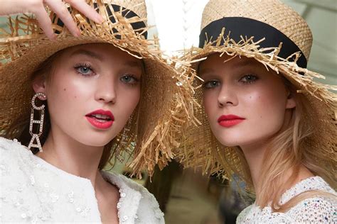 chanel spring summer 2019 makeup|chanel dresses fashion.